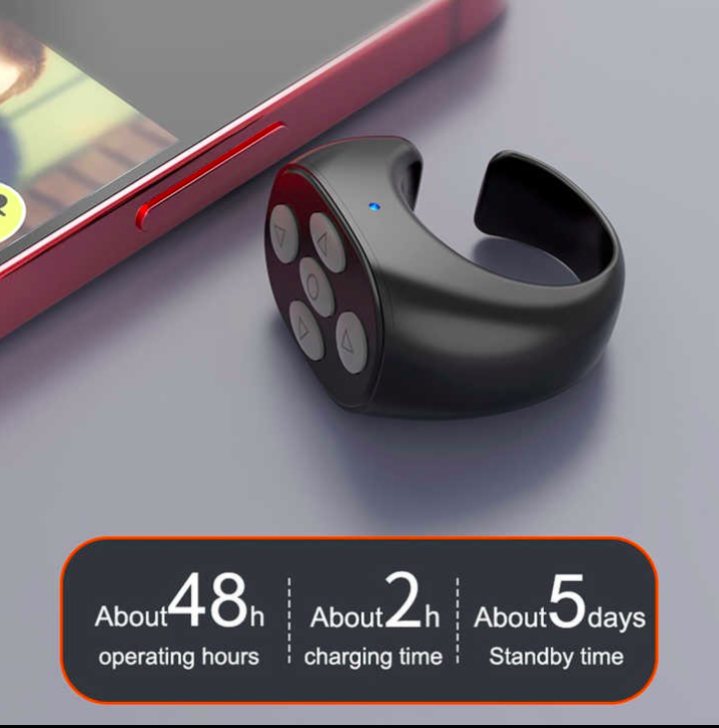 Wireless Bluetooth Remote Control Ring