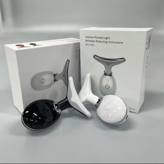 Rechargeable LED Facial And Neck Massager