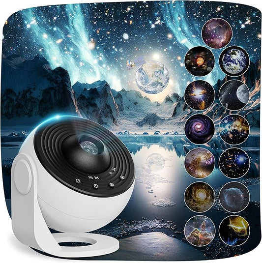50% OFF Planetarium Projector Pro for Bedroom, 13 in 1 Star Projector Galaxy Light