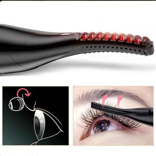 upto 20 % OFF Electric Eyelash Curler Heated, 3 Temperature Mode, Quick Heating, USB Rechargeable