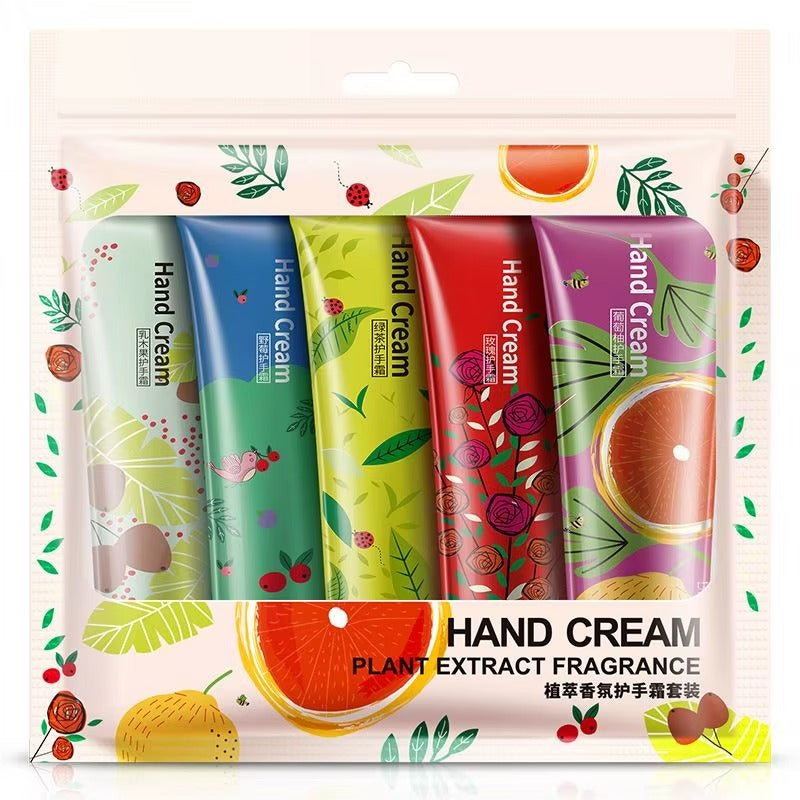 Fruits Plant Extract Organic Hand Cream Lotion