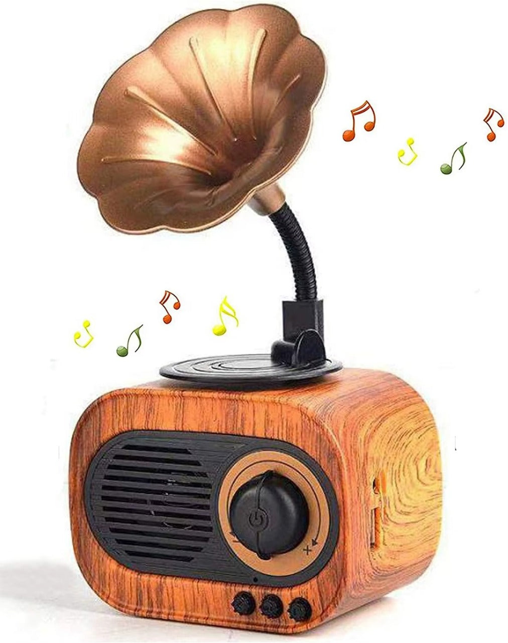 Vintage Phonograph Radio Speaker