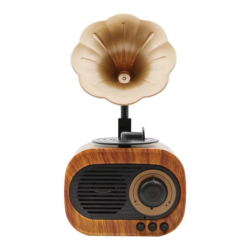 Vintage Phonograph Radio Speaker