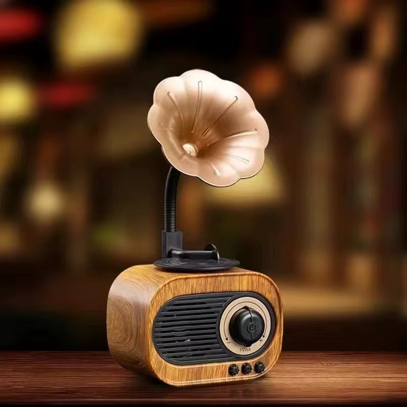 Vintage Phonograph Radio Speaker