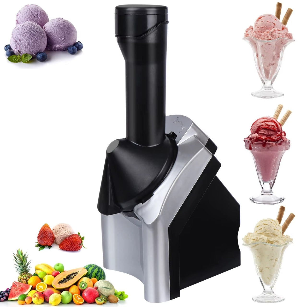 Automatic electric ice cream making machine