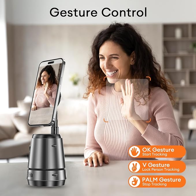 360 degree AI megnatic tracking holder - YOUR PERSONAL CAMERAMAN