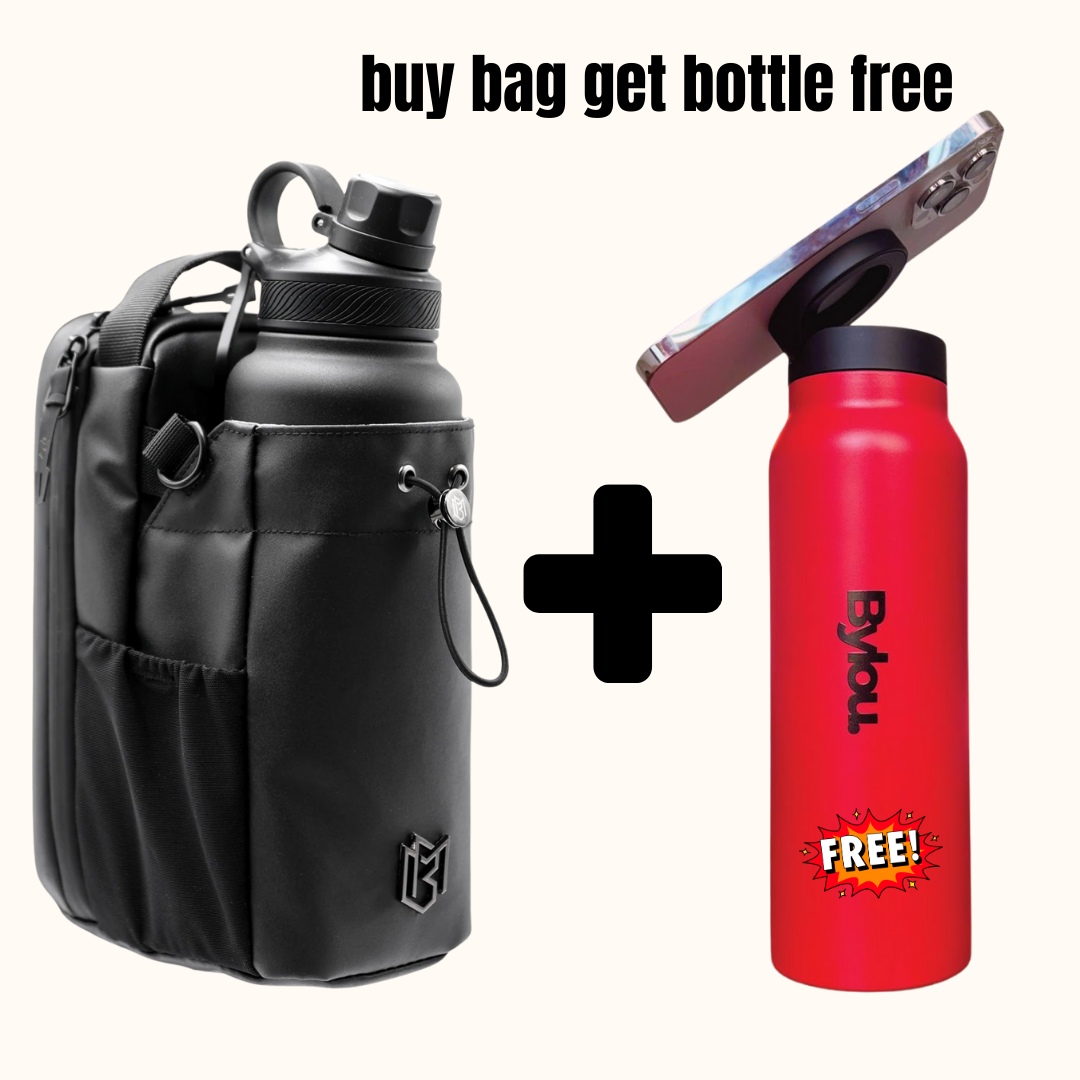 Magnetic Bottle Bag Sling Bag for Men and Women