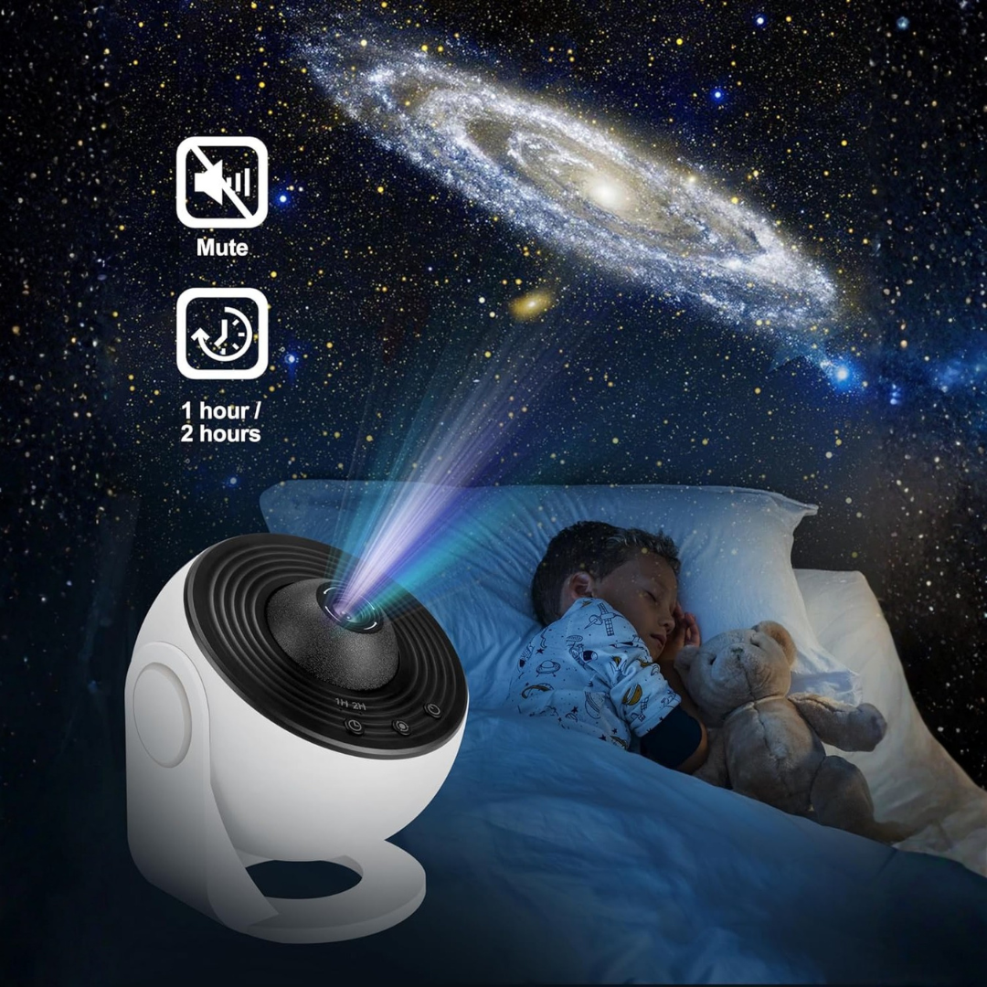 12-in-1 Planetarium Galaxy Projector – Star & Nebula Night Light for Kids & Adults