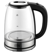 1500W Electric Kettle 1.8L Glass | Auto Shut Off & Overheat Protection