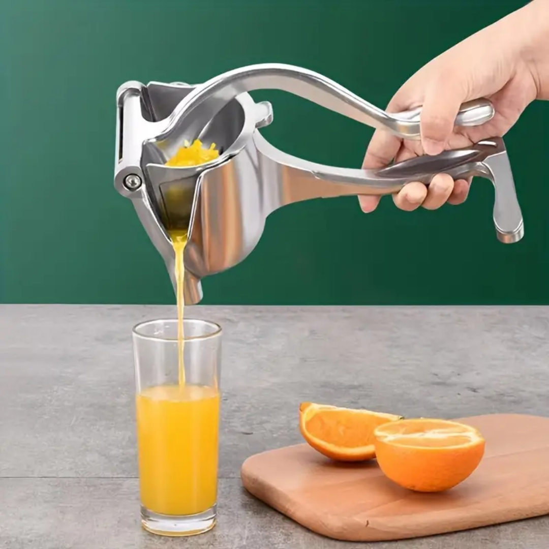 Manual Fruit Press Juicer - Hand Citrus Squeezer for Fresh Juice