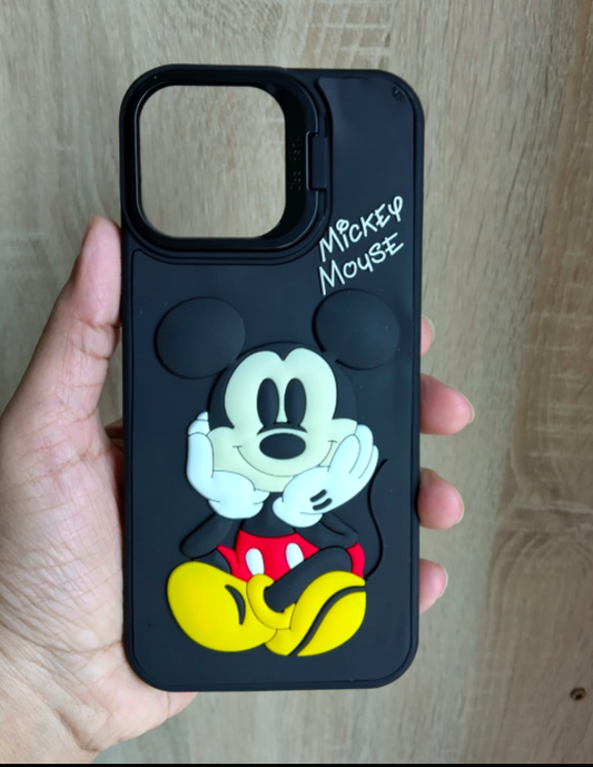 3D Silicone Cartoon Mobile Phone Case for iPhone 16 pro max