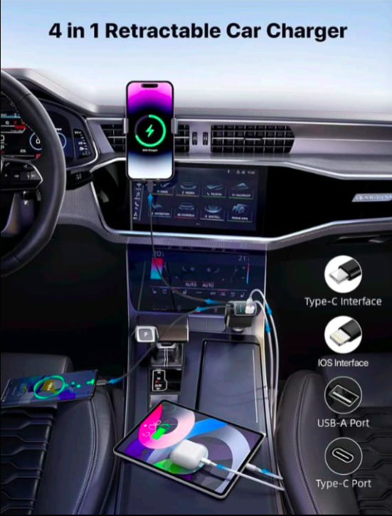 Retractable Car Charger