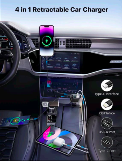 Retractable Car Charger