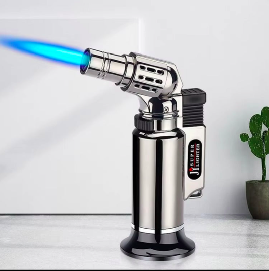 BBQ Torch Lighter Windproof Metal Jet Flame