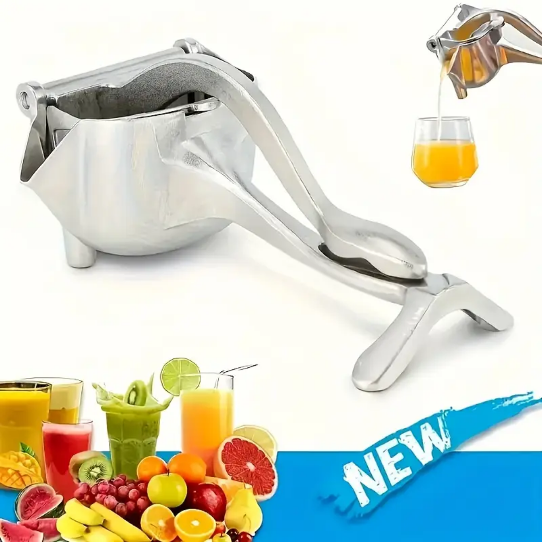 Manual Fruit Press Juicer - Hand Citrus Squeezer for Fresh Juice