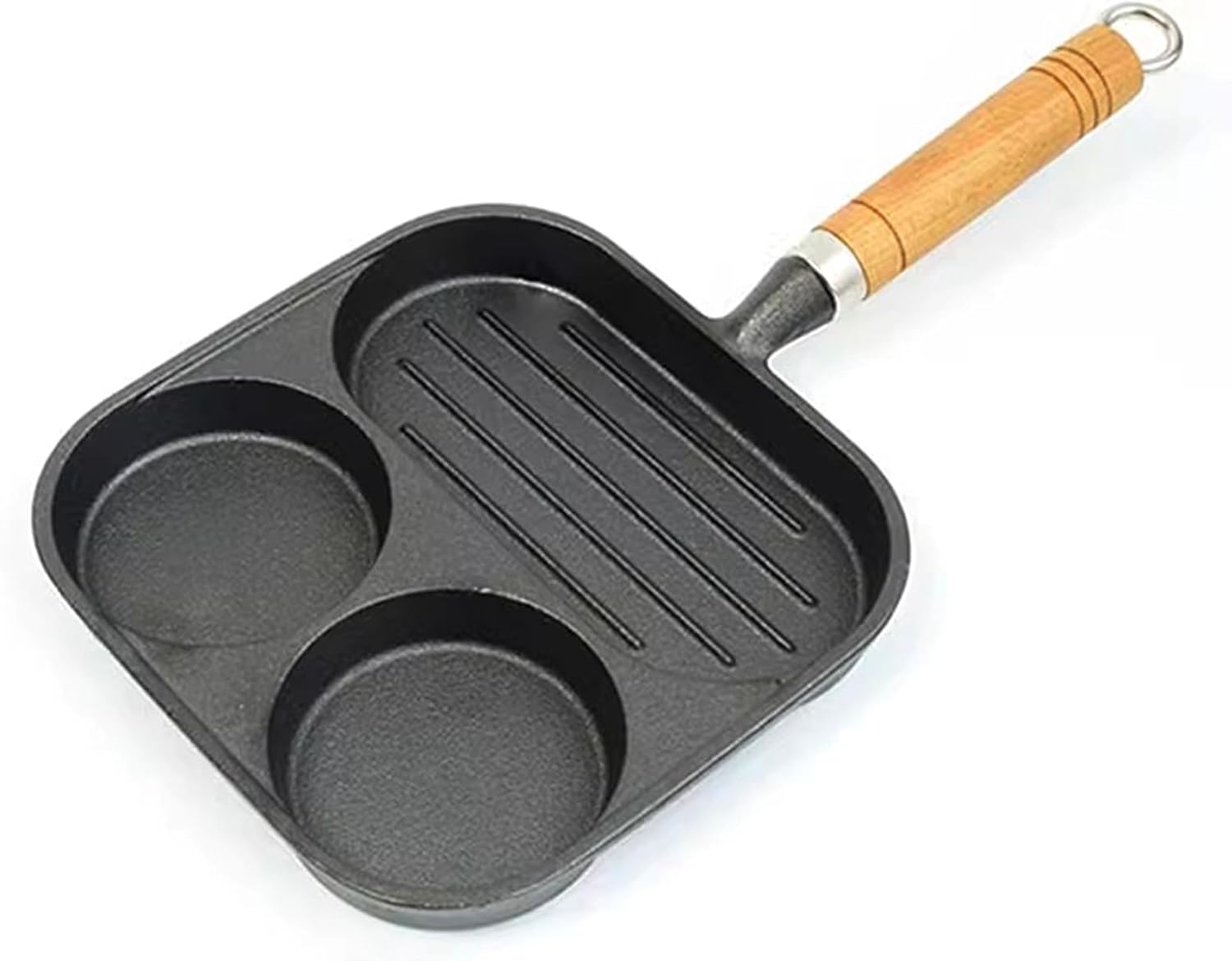 3-In-1 Divided Nonstick Grill Pan