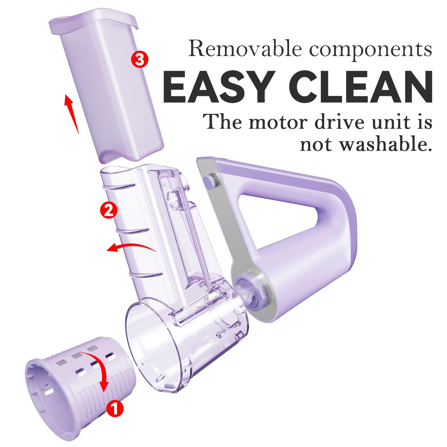 Time-Saving ELECTRIC Vegetable Chopper with Sharp Stainless Steel Blades