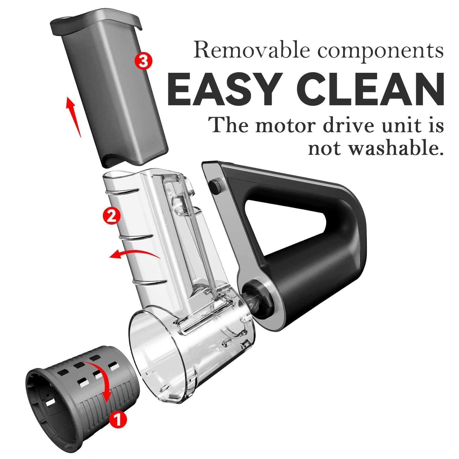 Time-Saving ELECTRIC Vegetable Chopper with Sharp Stainless Steel Blades