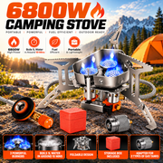 Portable 6800W Camping Stove – Fast, Powerful & Fuel Efficient