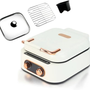 Multi-Function Electric hot Pot –3 in 1 grill with 1800W High Power for Fast Cooking