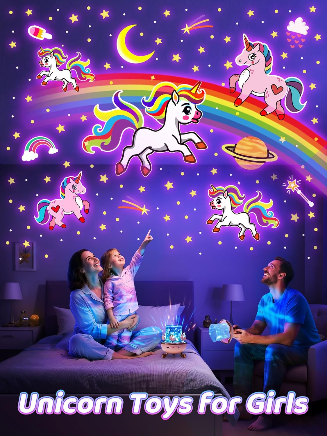 Carousel Night Light for Kids
