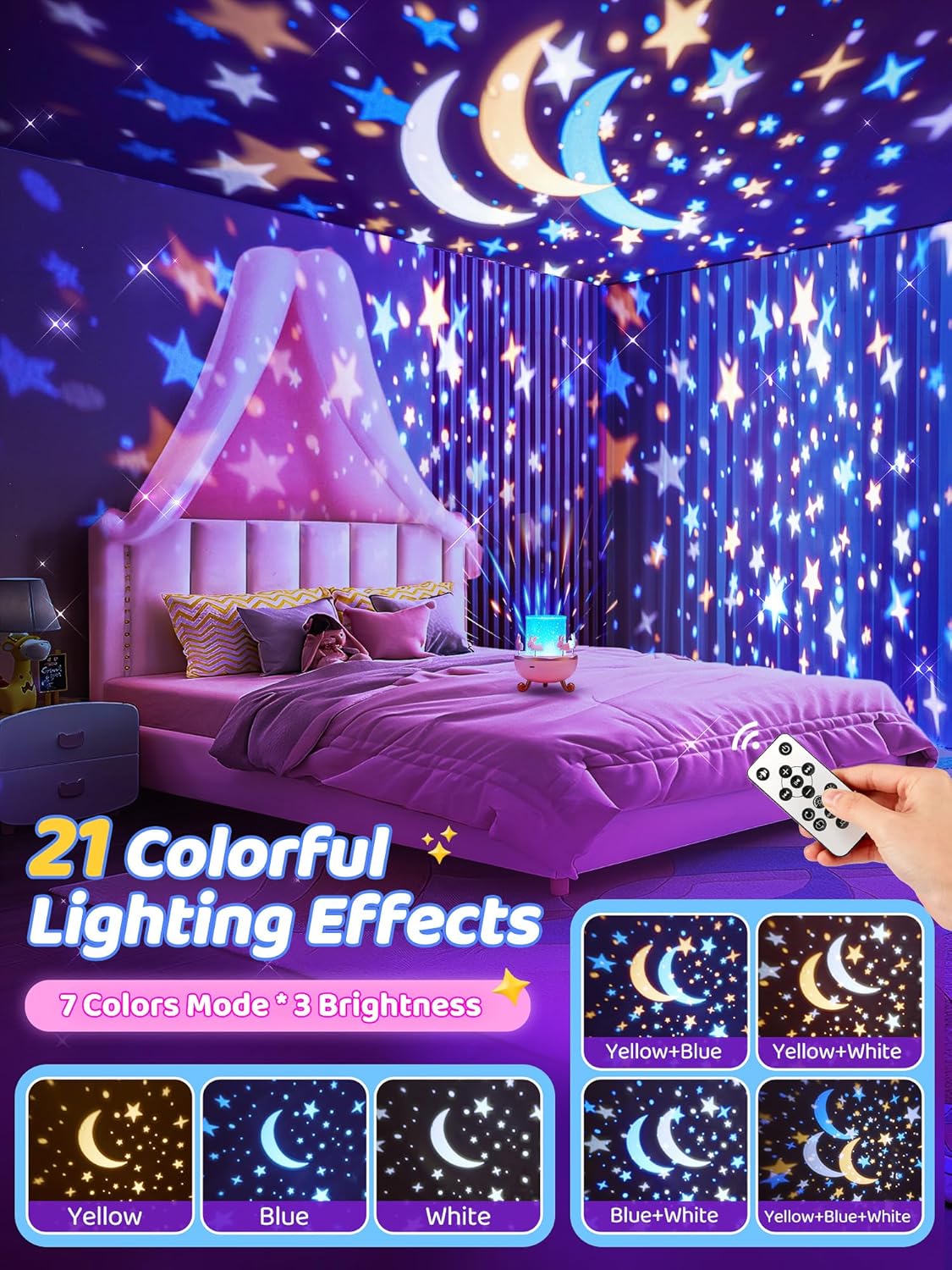 Carousel Night Light for Kids