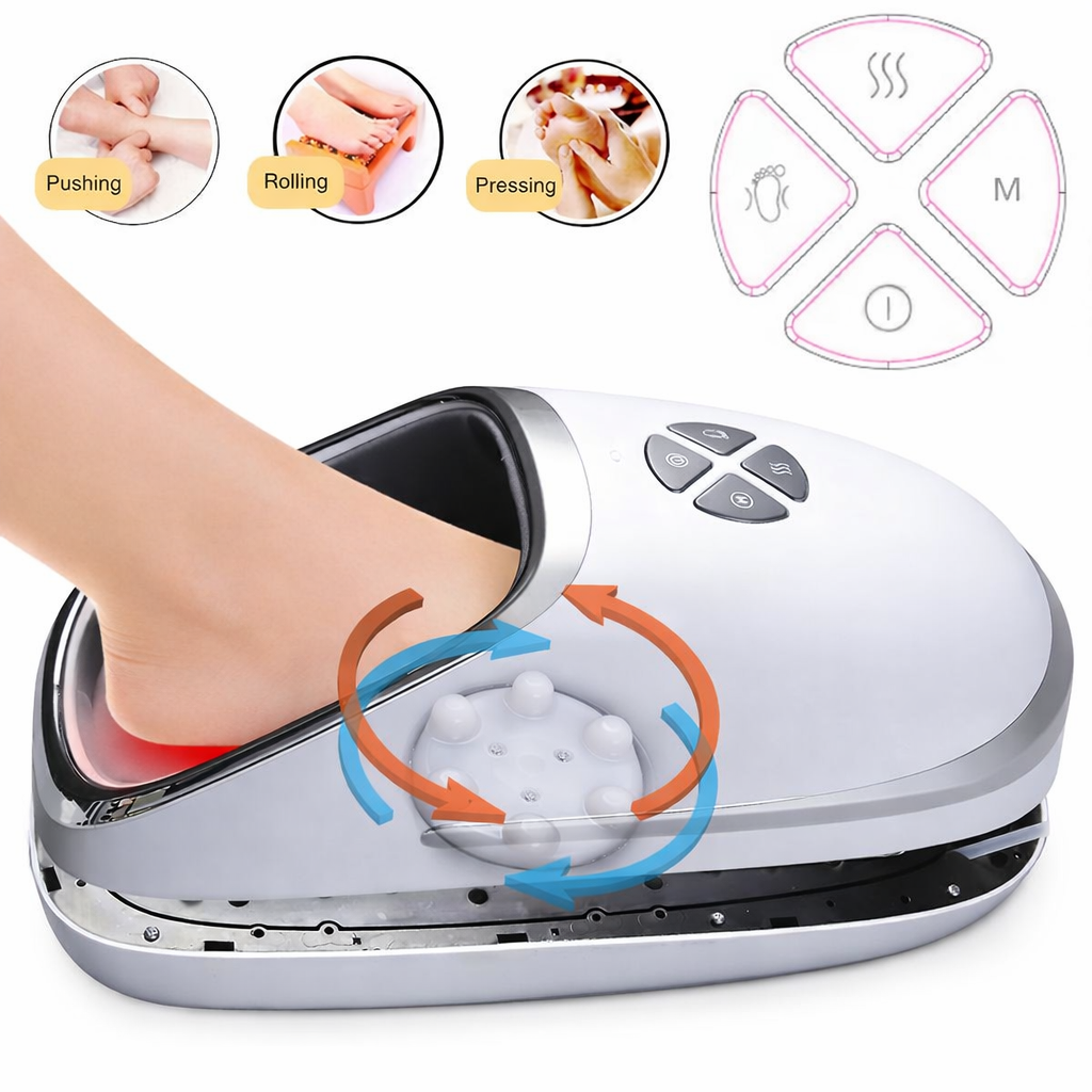 Premium ( # 1 quality ) Wireless Foot Massager with Heat – Pain Relief, Relaxation & Stress Recovery