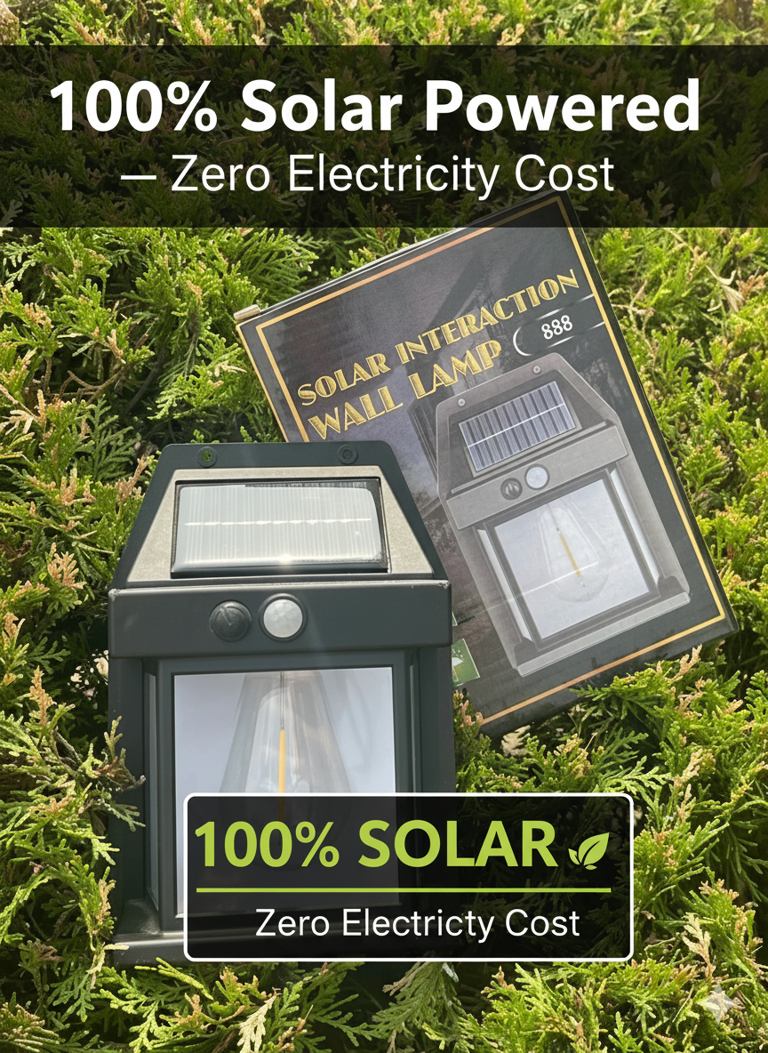 Most selling Solar LED Fence Light – Waterproof Outdoor Wall Lamp with Motion Sensor