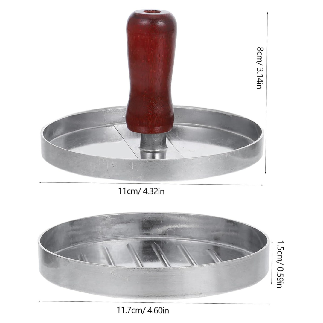 Non-Stick Burger Press | Round Patty Maker Kitchen Tool