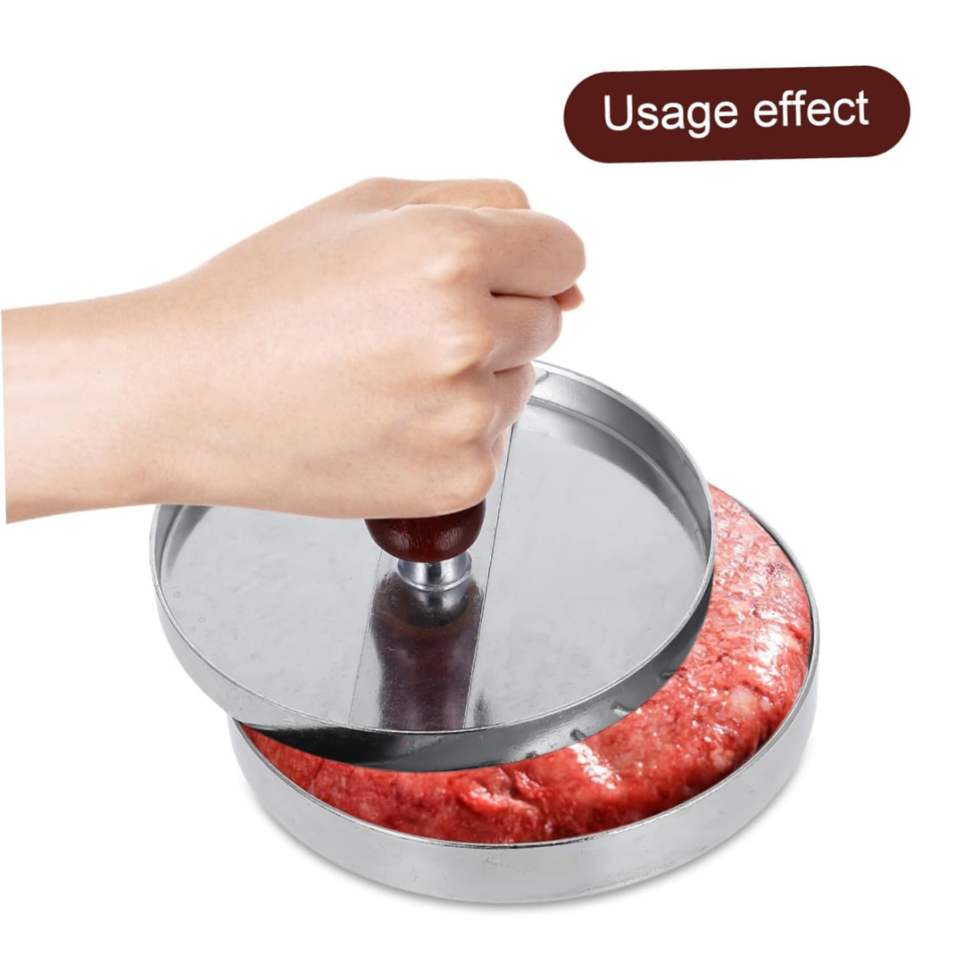 Non-Stick Burger Press | Round Patty Maker Kitchen Tool