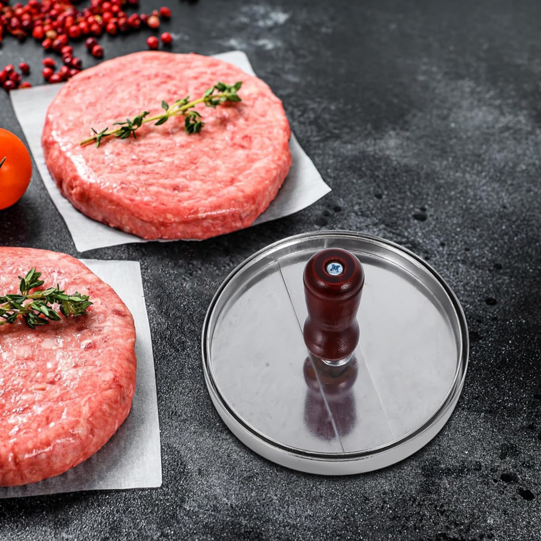 Non-Stick Burger Press | Round Patty Maker Kitchen Tool