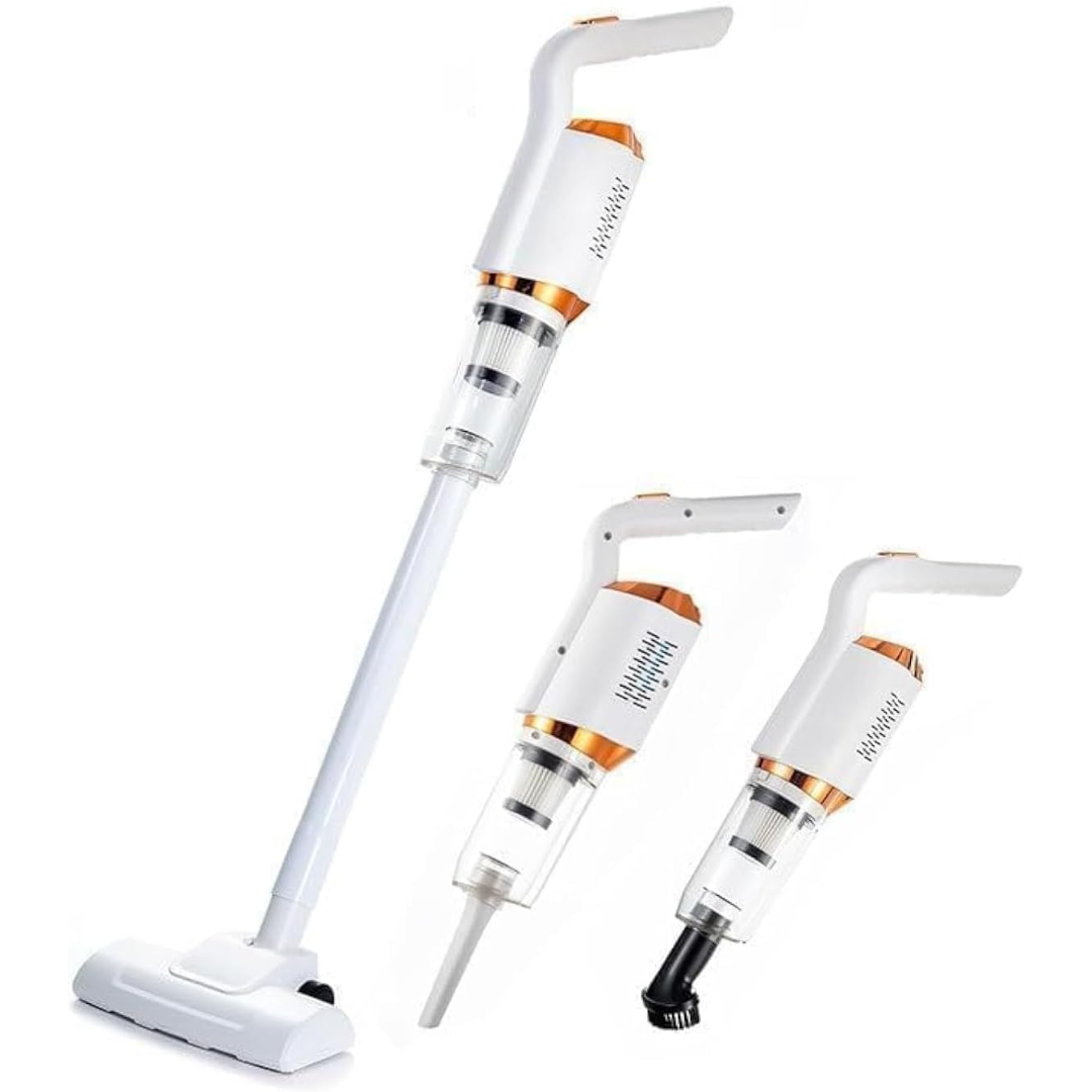 3-in-1 Cordless Vacuum Cleaner - Multi-Surface Cleaning & Sterilizer
