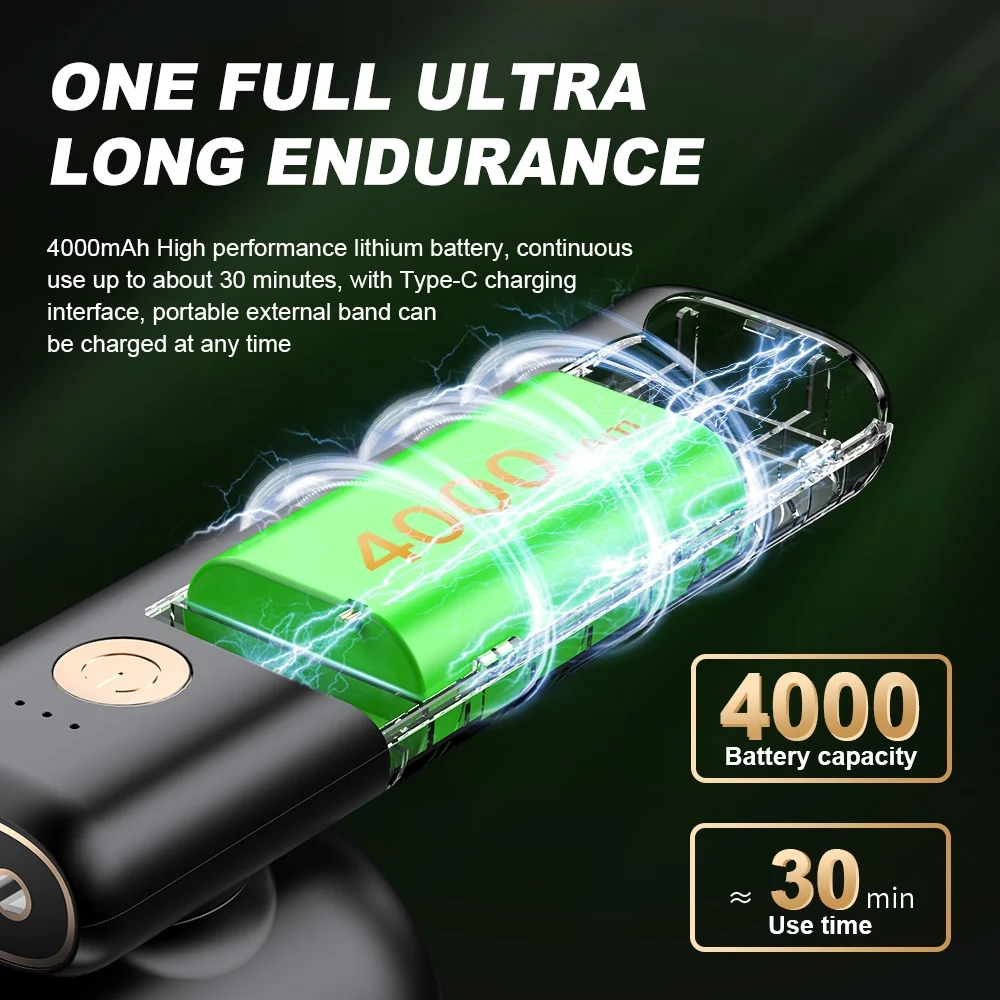 Cordless Car Vacuum Cleaner UAE – Compact, Foldable, LED