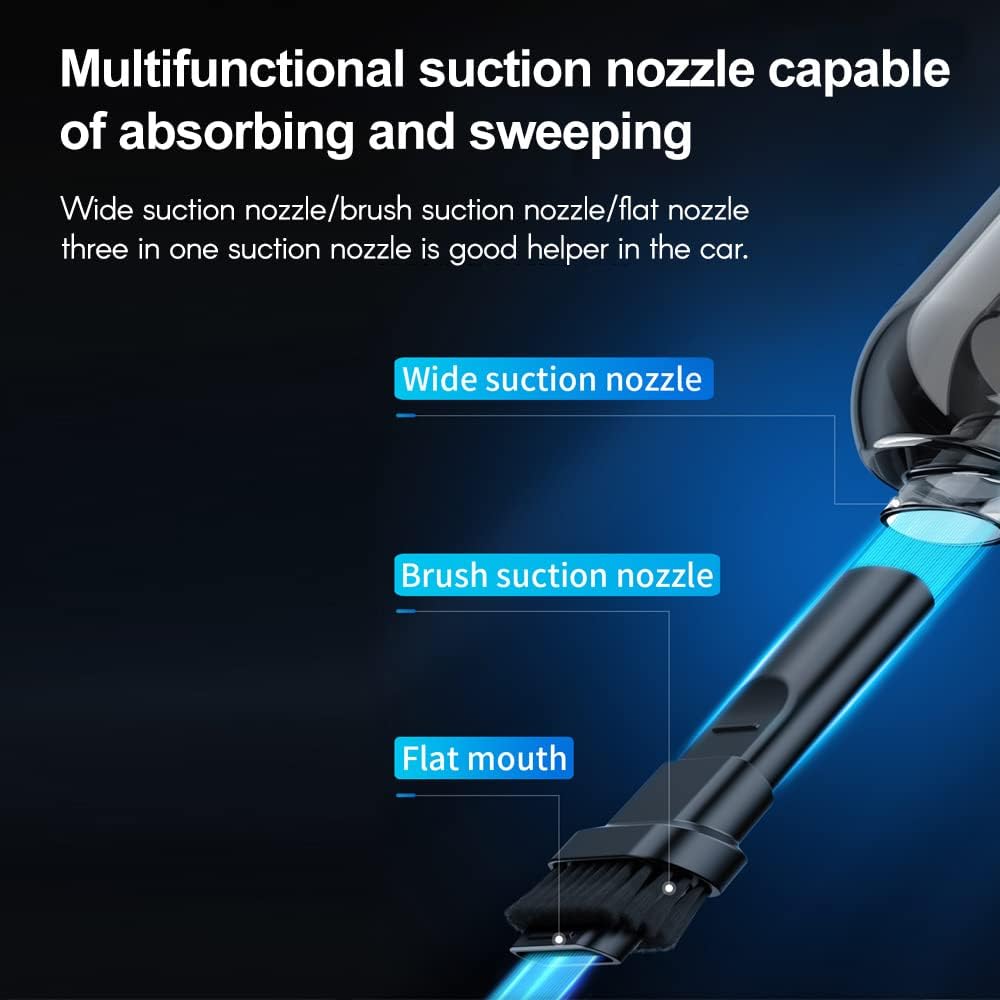 Cordless Car Vacuum Cleaner UAE – Compact, Foldable, LED
