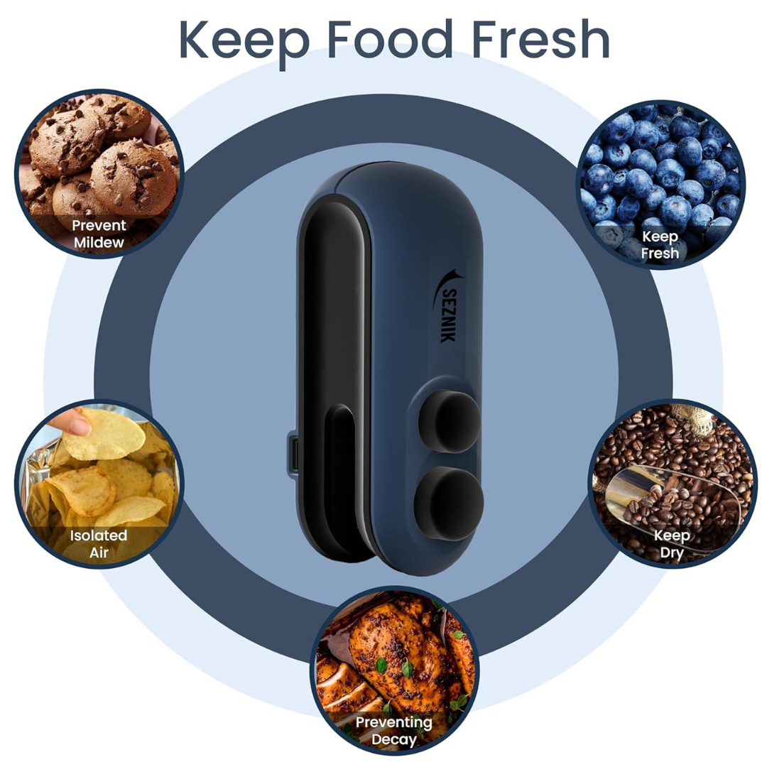 Handheld Mini Heat Sealer for Food and Snack Bags
