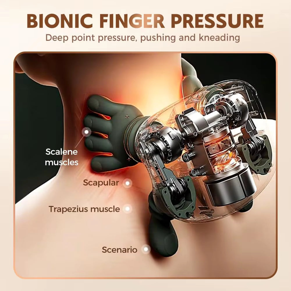 Neck and Back Massager for Pain Relief Deep Tissue