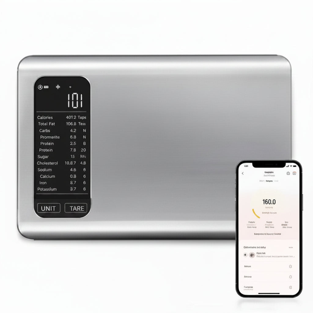 5KG Stainless Steel Smart Kitchen Scale