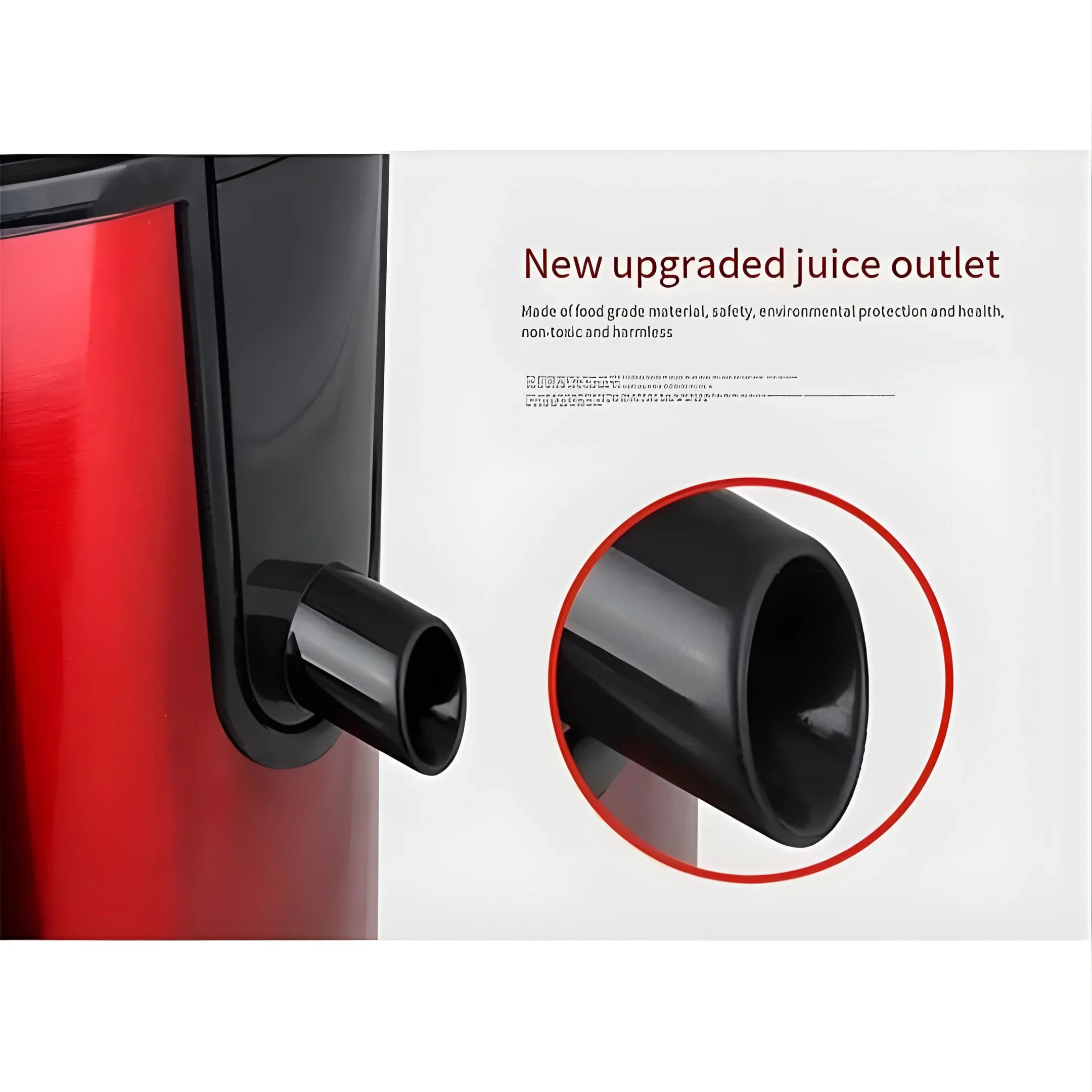Stainless Steel 800W Dual-Speed Centrifugal Juicer Extractor