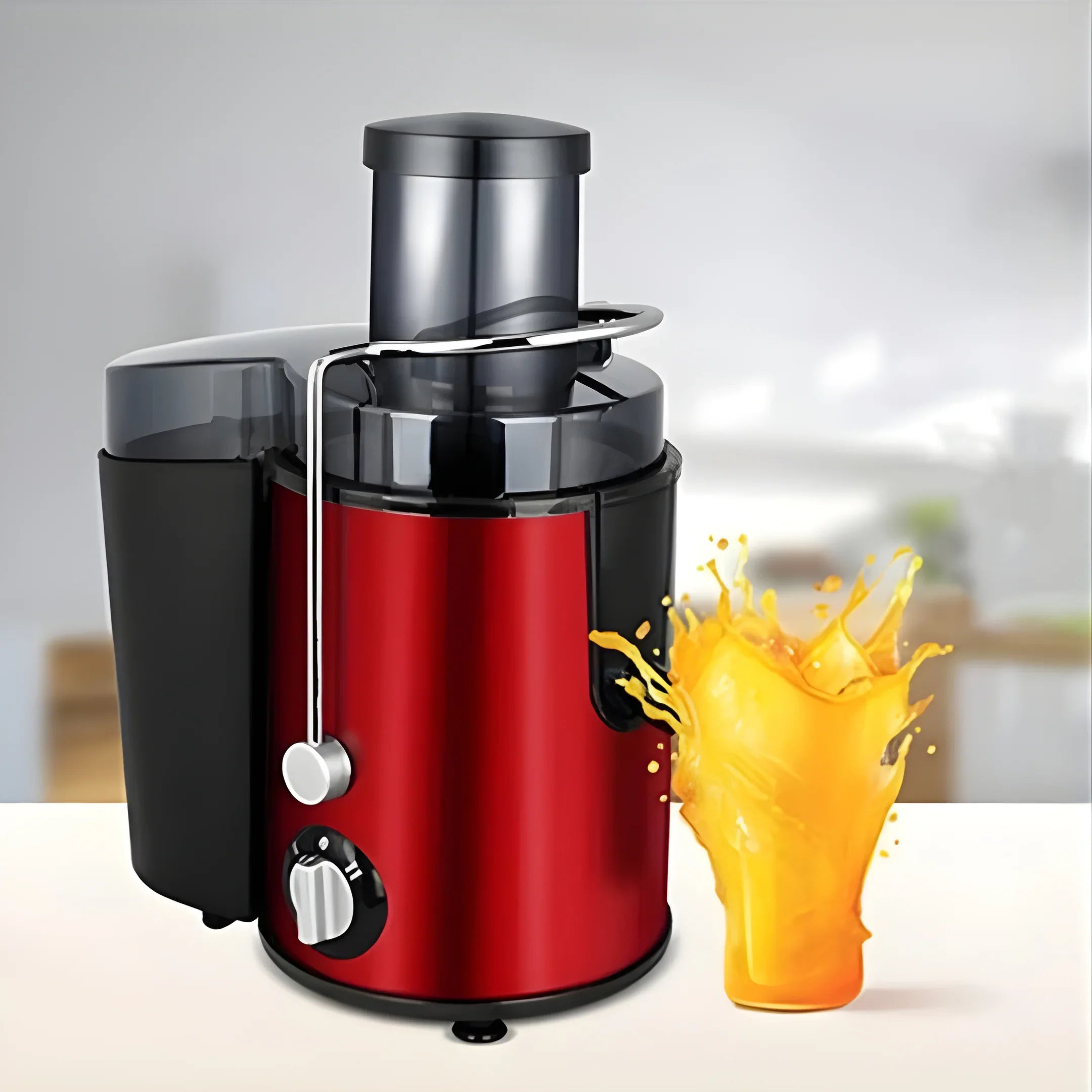 Stainless Steel 800W Dual-Speed Centrifugal Juicer Extractor