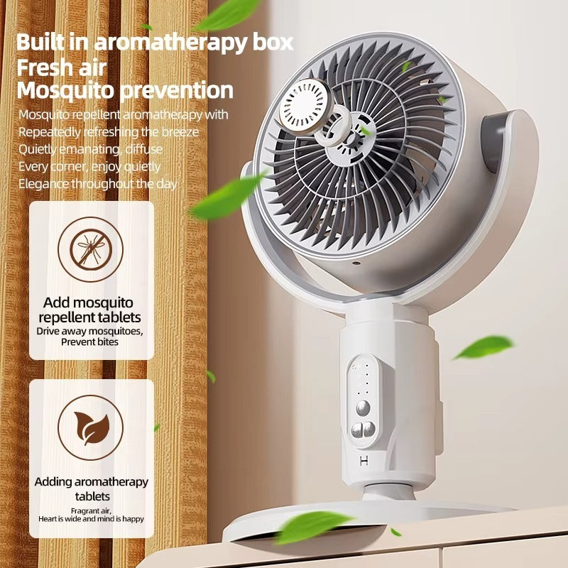 Circulating Floor Fan with Remote