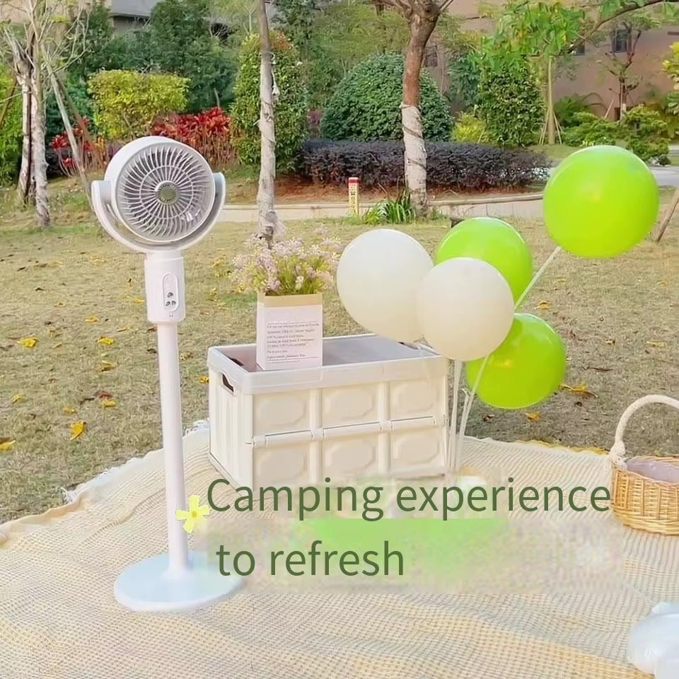 Circulating Floor Fan with Remote
