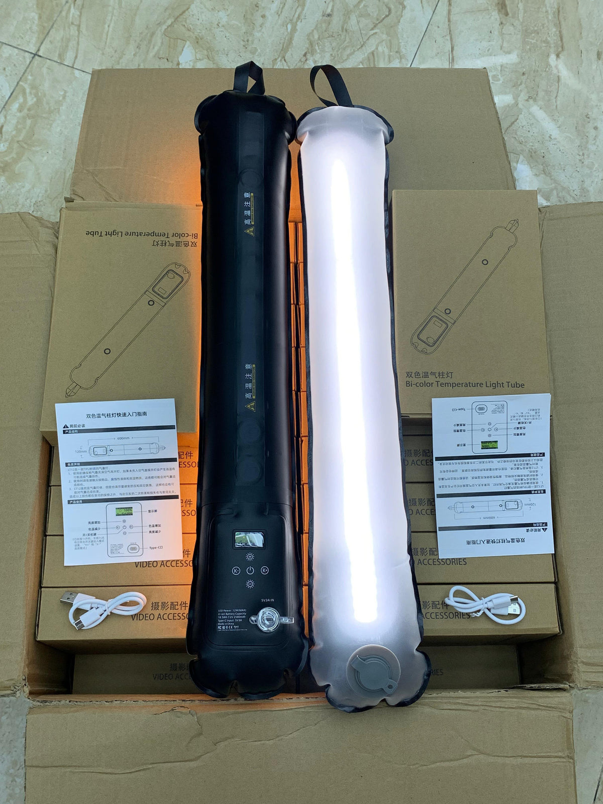 TEMPERATURE TUBE LIGHT  MODEL - LT12