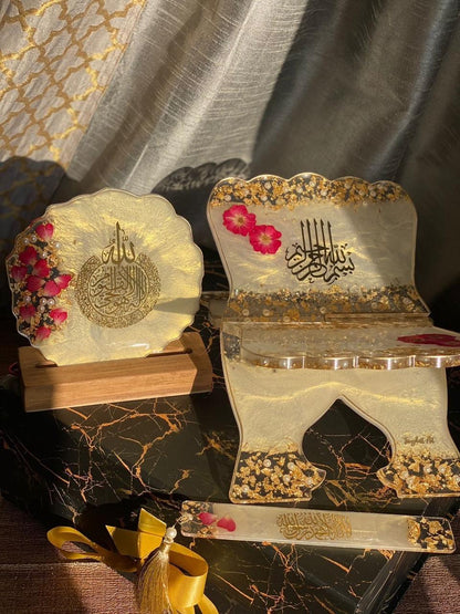 Customized Resin Quran Stand (Rehal)