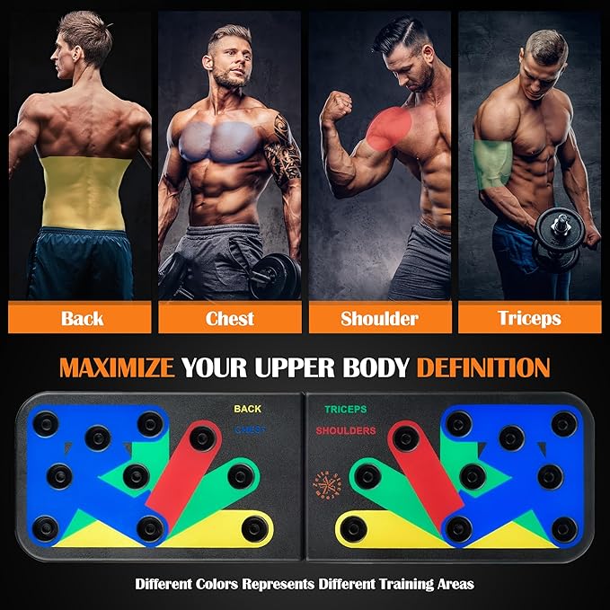 Push Up Board Workout Equipment | Multifunctional Fitness at Home Workout Equipment