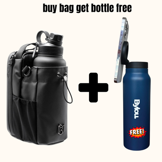 Magnetic Bottle Bag Sling Bag for Men and Women