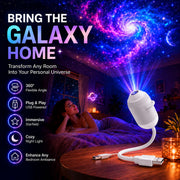 6 in 1 USB Projector - trun your rooms into galaxies