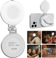 Magnetic Selfie Light with Mirror